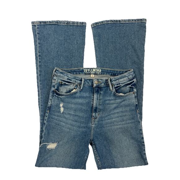 Idyllwind Jeans Womens 12 Legends High Risin Vintage Flare Distressed Western - Picture 11 of 11